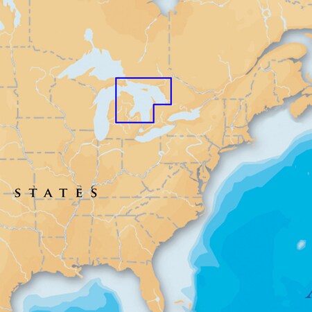 Navionics Platinum Plus Lake Huron On Sd/Micro Sd MSD/652P+